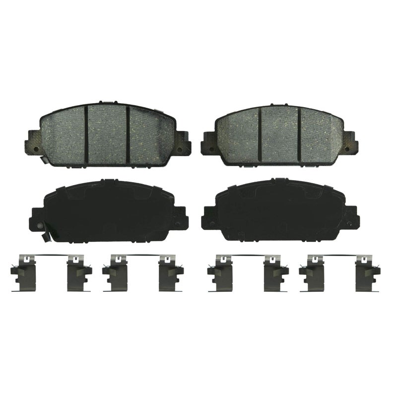 Wagner QS ZD1654 Disc Brake Pad Set, Chamfered Edges for Smooth, Quiet Stops, Fits 2013â€“2019 Honda Accord - Image 1